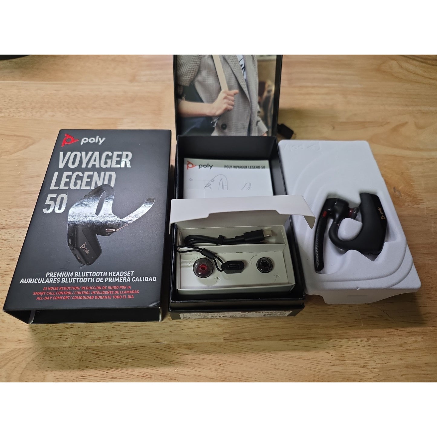 Poly Voyager Legend 50 Black (E10050756) Headset Premium Bluetooth