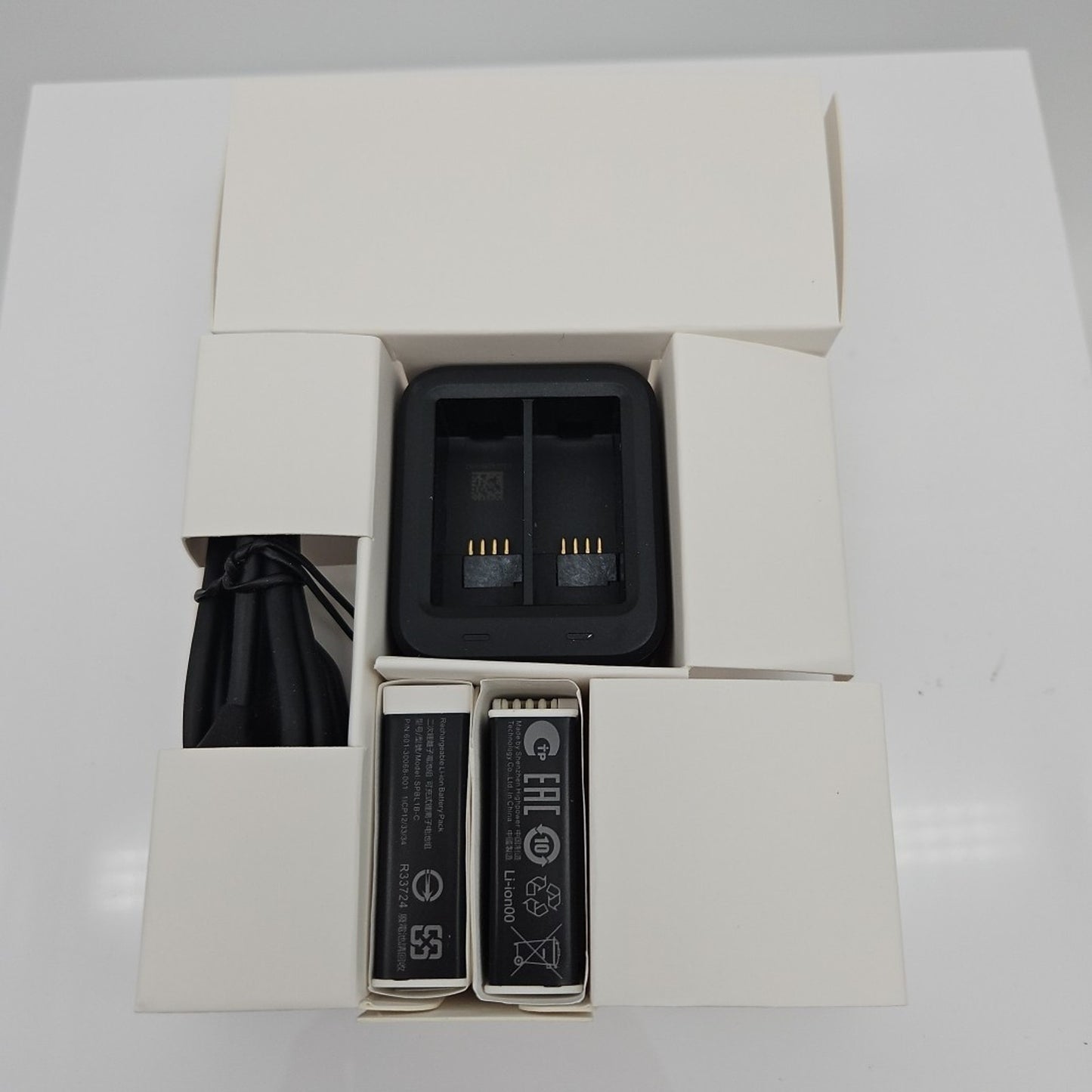 GoPro Dual Charger + Enduro Rechargeable Battery for HERO12 HERO11 HERO10
