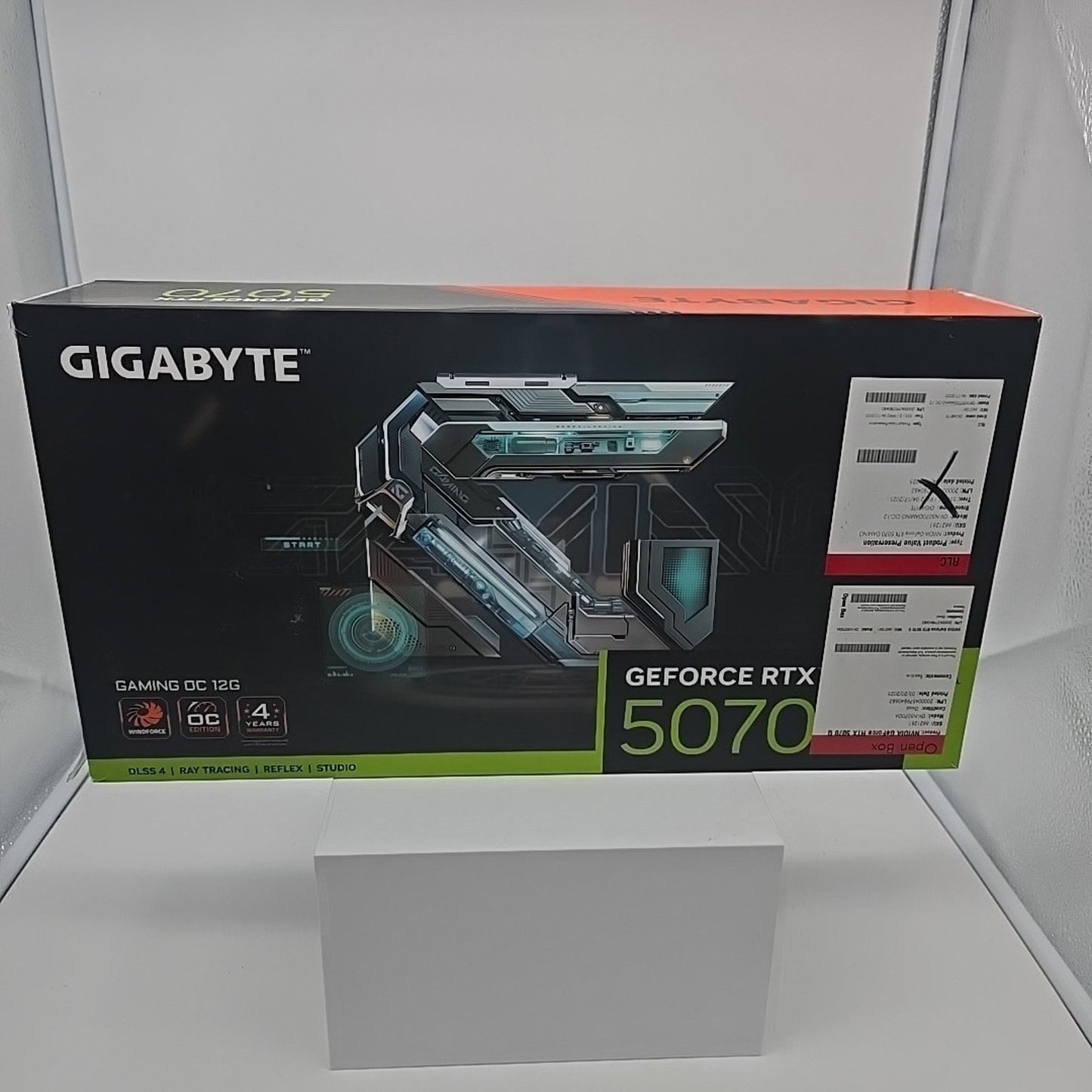 GIGABYTE Gaming OC GeForce RTX 5070 12GB GDDR7 PCI Express 5.0 Graphics Card
