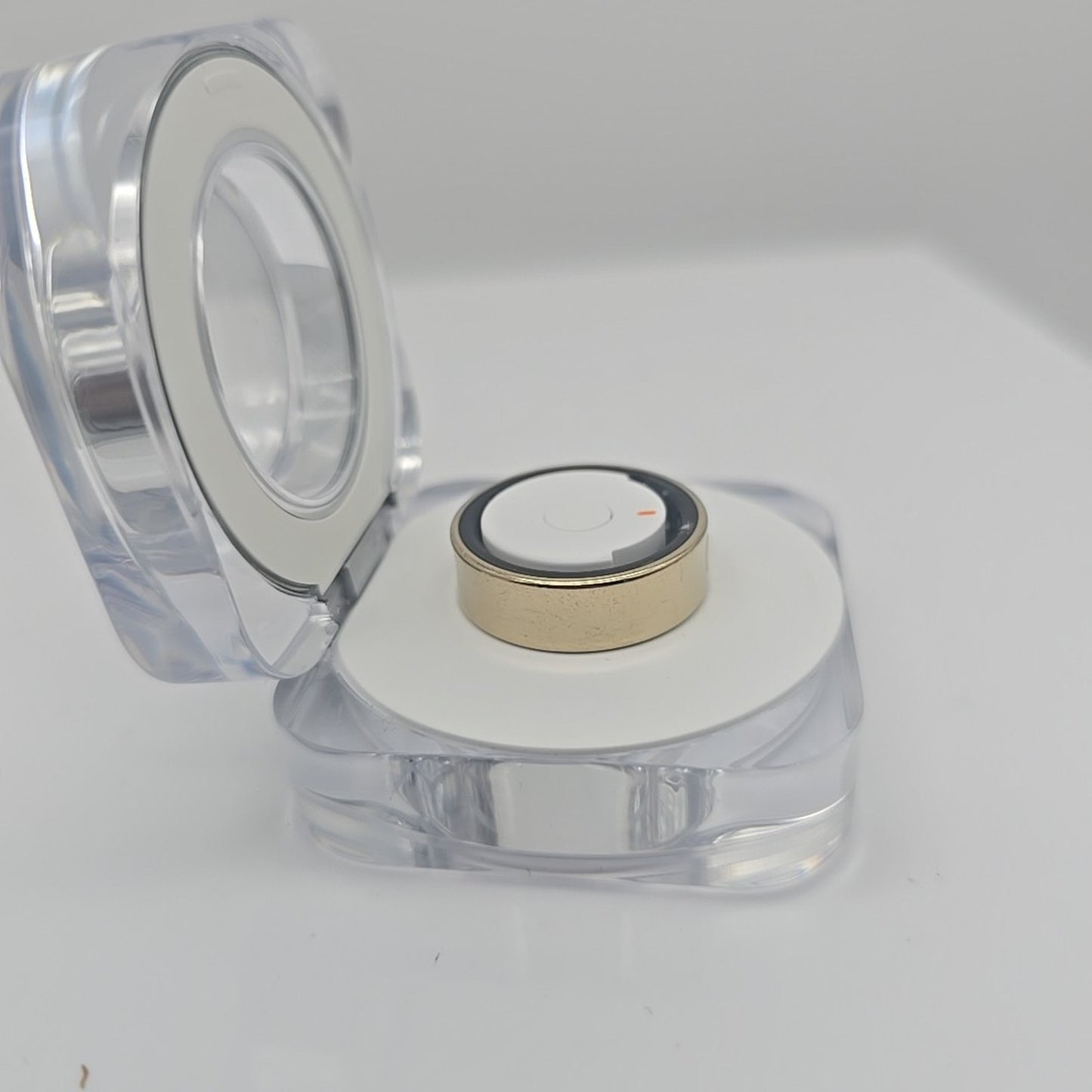 Samsung Galaxy Ring - Titanium Gold SM-Q500 AI Smart Ring Size 10