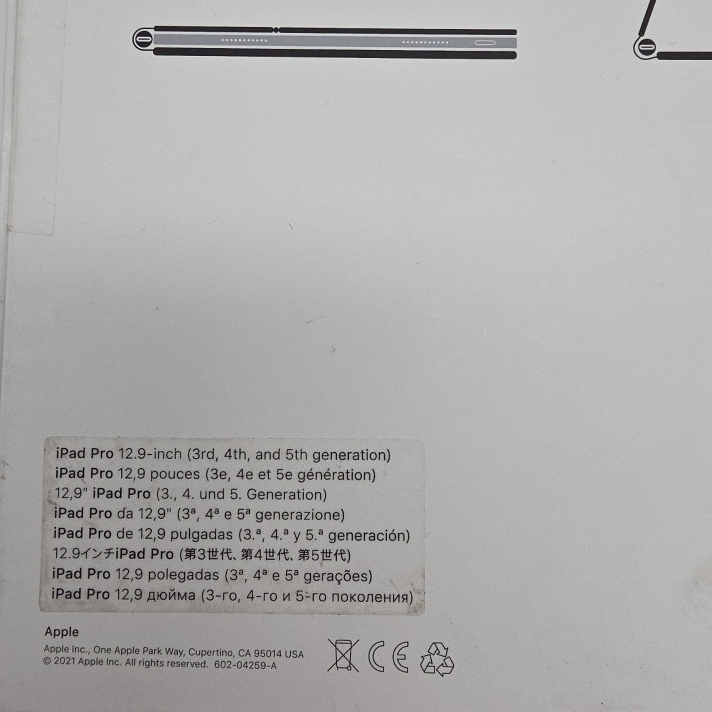 Apple Magic Keyboard for iPad Air 13" M2, M3, US English, Black