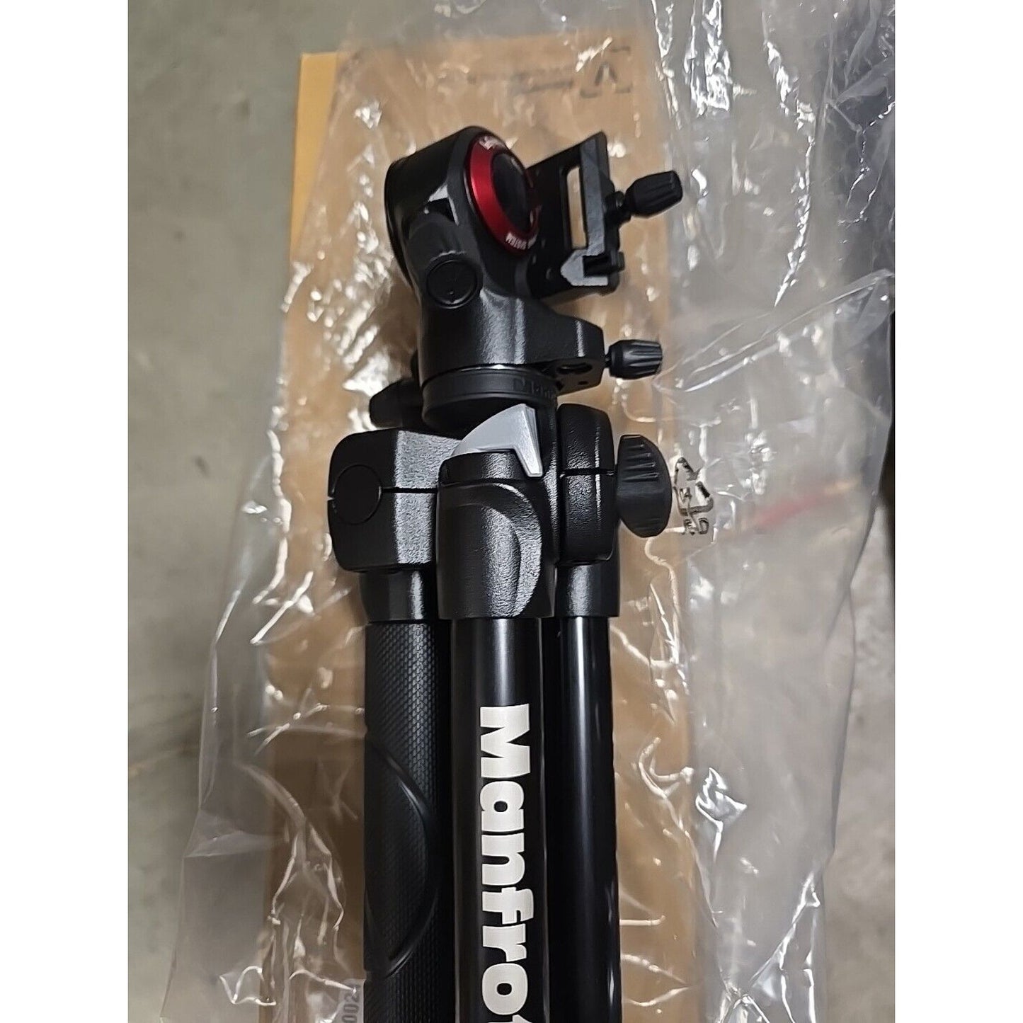 Manfrotto 290 Light Aluminum Tripod with Befree Live Fluid Video Head Kit -...