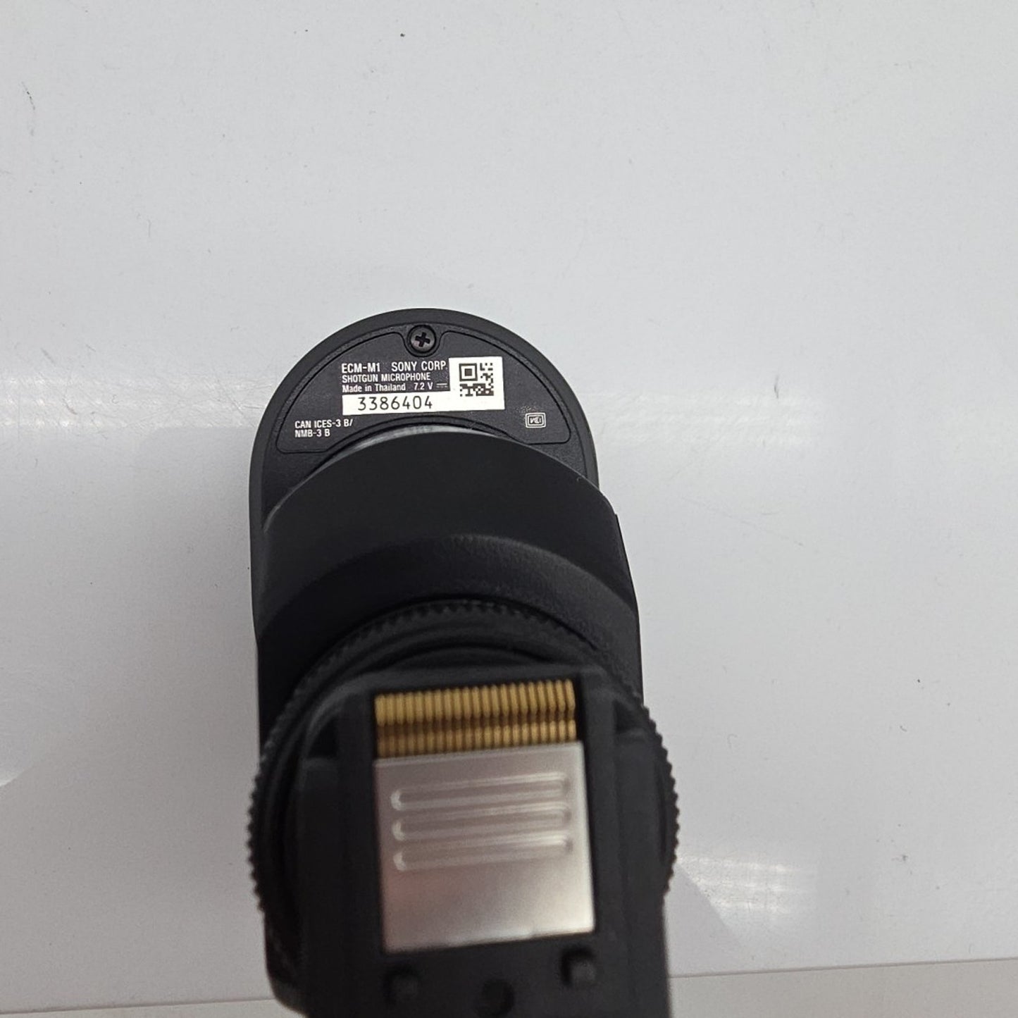 Sony ECM-M1 Digital Shotgun Microphone w/ Deadcat Wind Muff