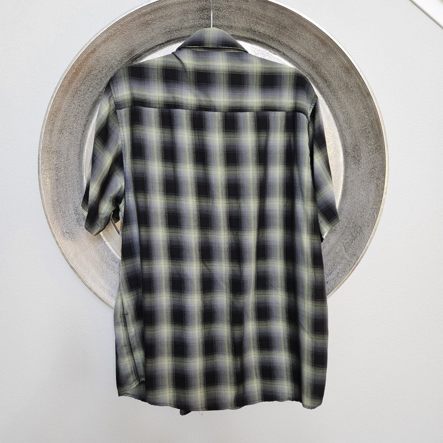 Dixxon Flannel Company The Ace Short Sleeve Party Shirt Size Large