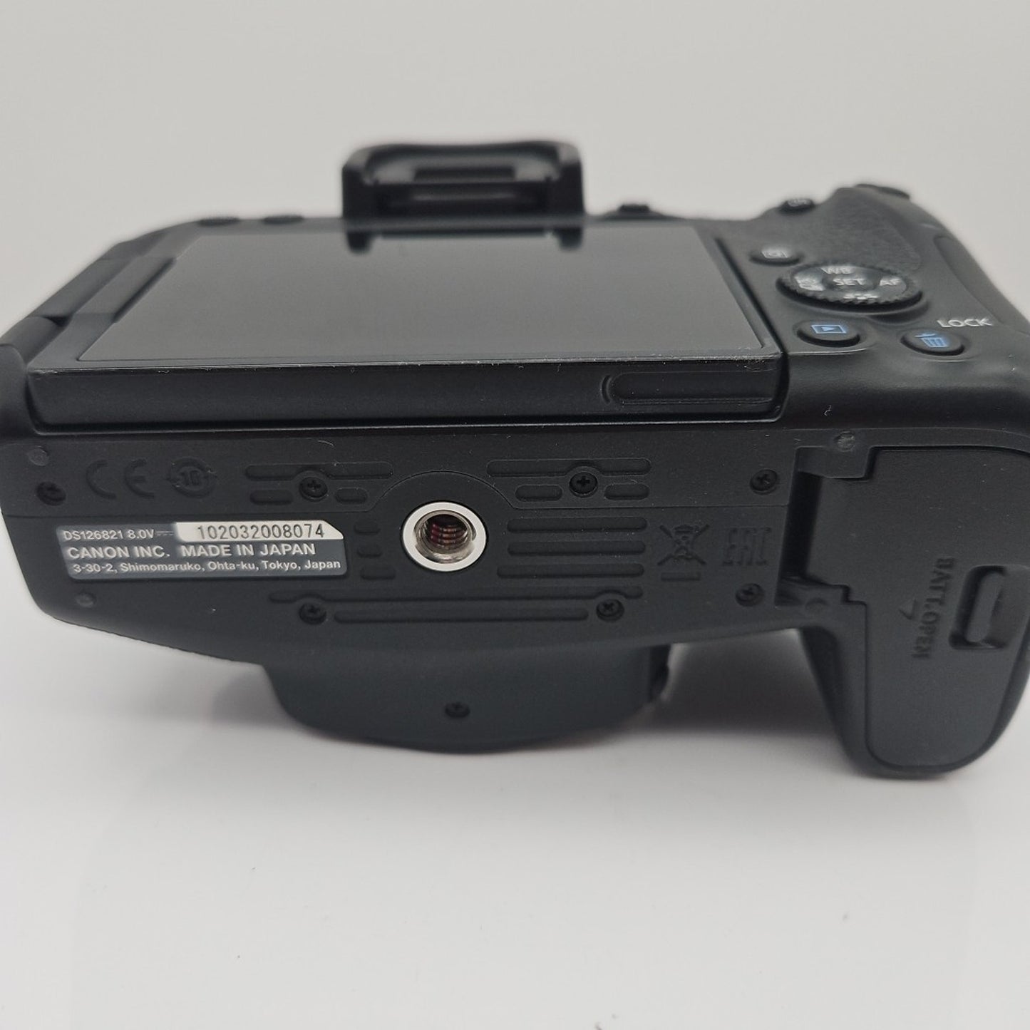 FOR PARTS ONLY Canon EOS Rebel T8i 24.1MP DSLR Camera