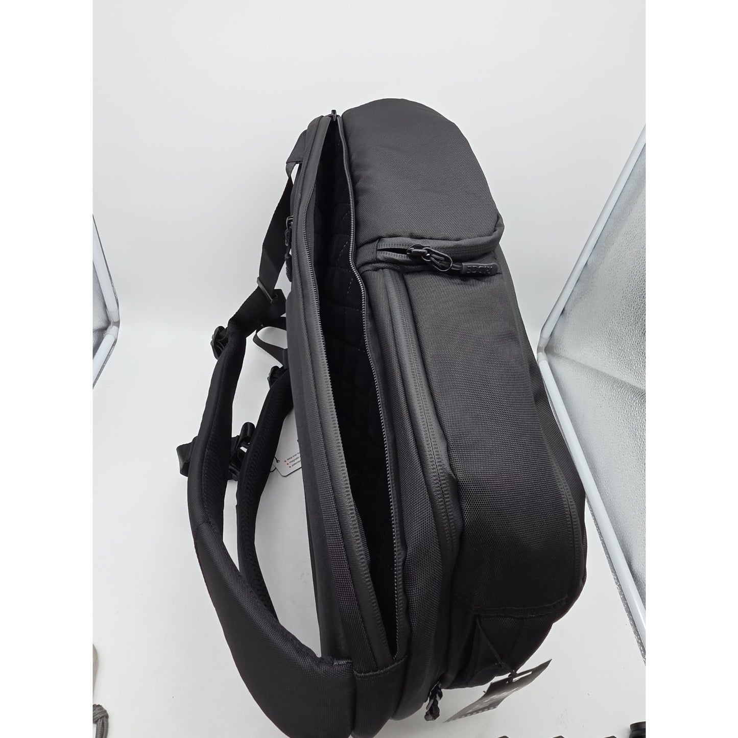 Ridge Black Commuter Backpack Zip Closure, Adjustable Strap, Pockets