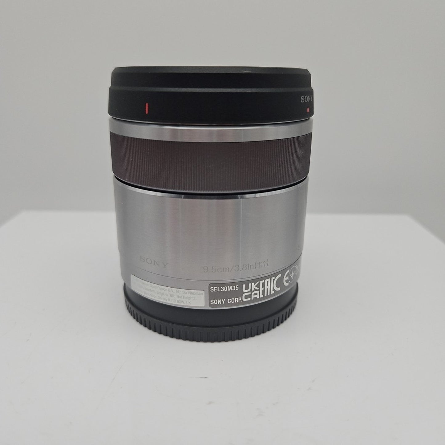 SONY E 30mm F3.5 MACRO SEL30M35 Silver AF Lens for E-Mount