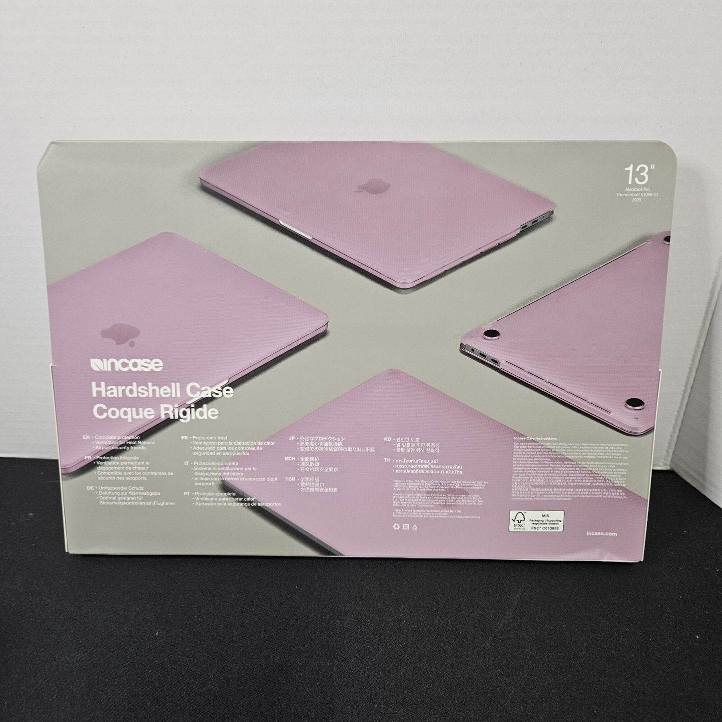 Incase - Hardshell Dot Case for the MacBook Pro 2020, M1 2020, M2 2022 13" Pink