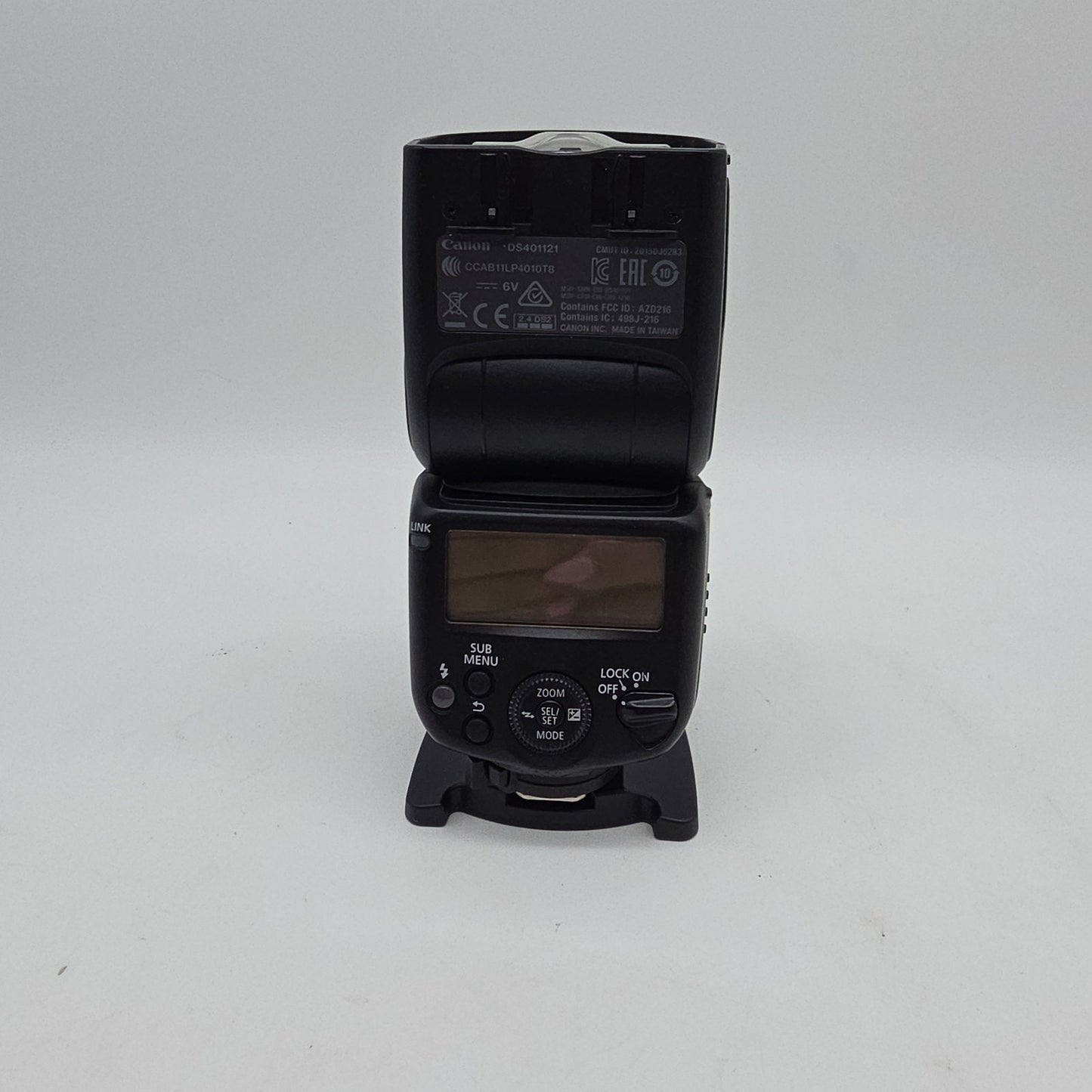 Canon Speedlite 430EX III-RT Hot Shoe Mount Flash Case Pouch Stand