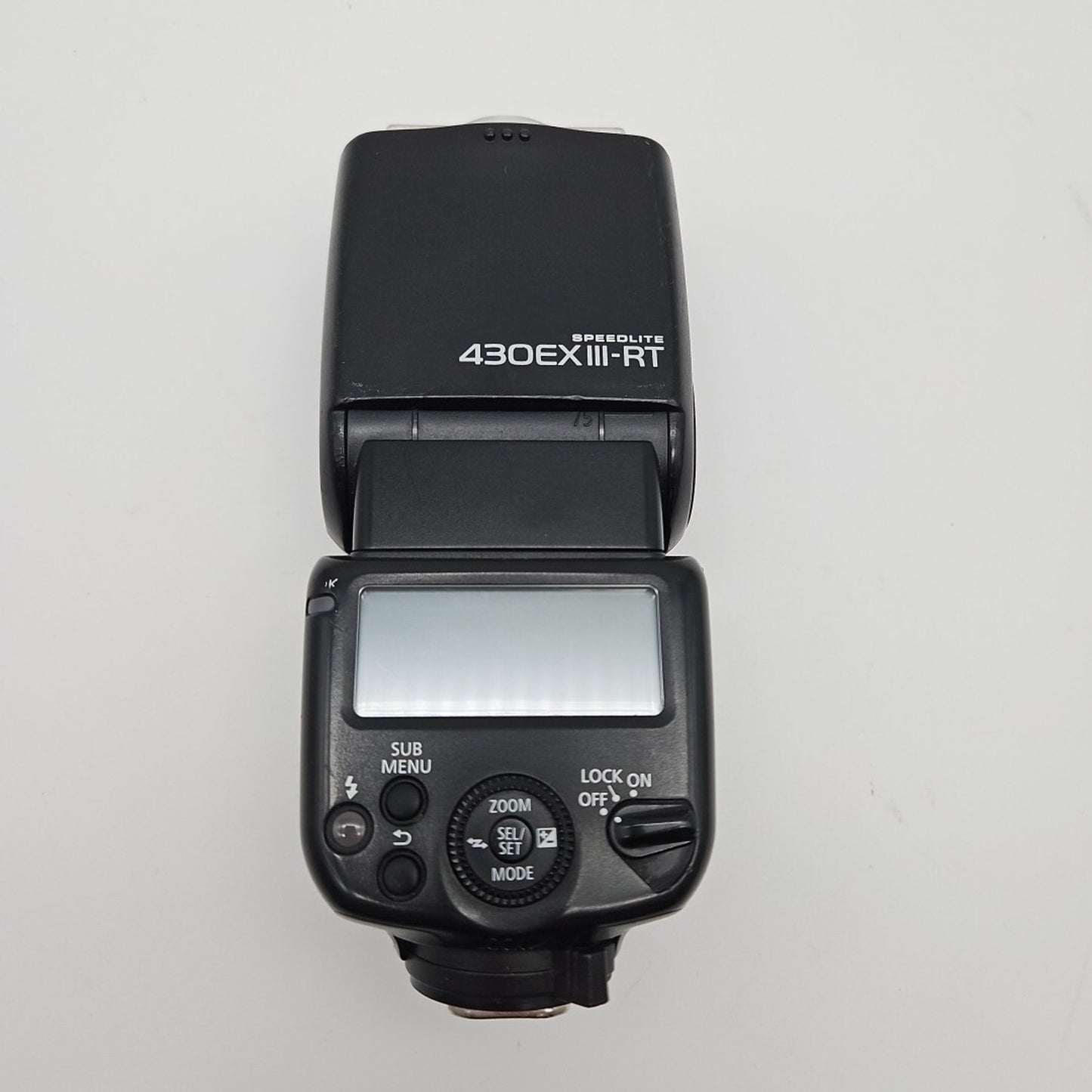 FOR PARTS ONLY Canon Speedlite 430EX III-RT HEAVY USAGE