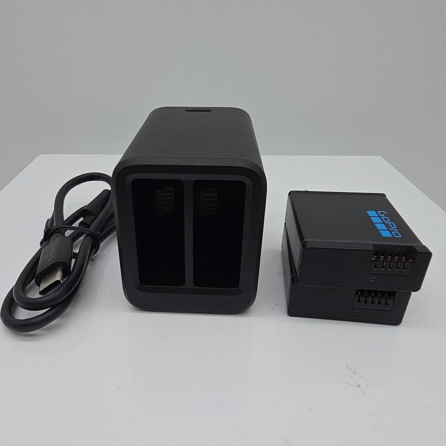 GoPro - Dual Battery Charger + 2 Enduro Batteries for HERO13 Black - Black