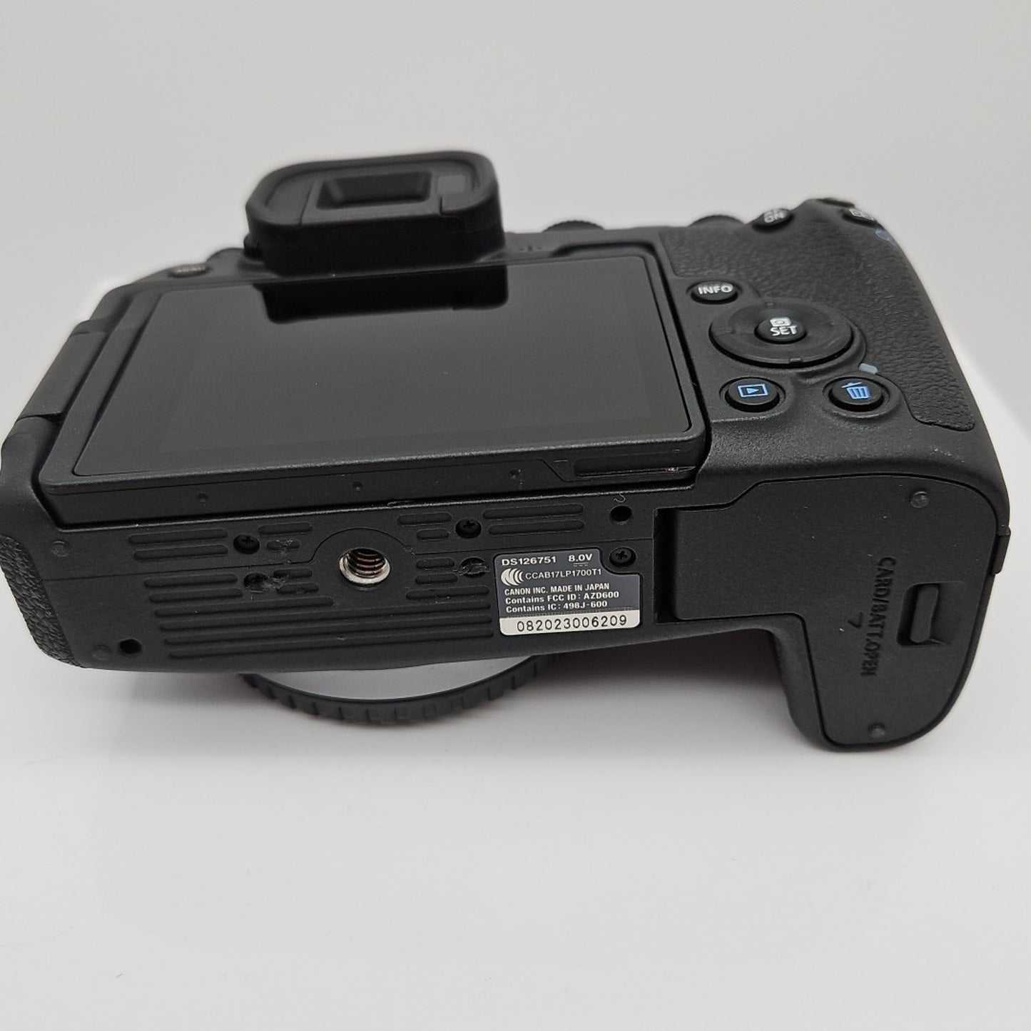 Canon EOS RP 26.2MP Mirrorless Digital Camera Body SN6209