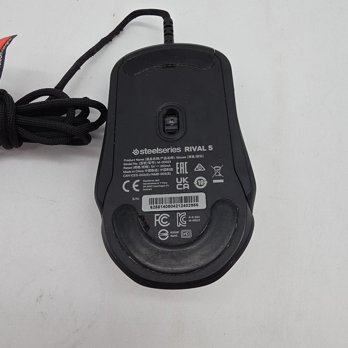 SteelSeries - Rival 5 Wired Optical Gaming Mouse with RGB Lighting - Wired