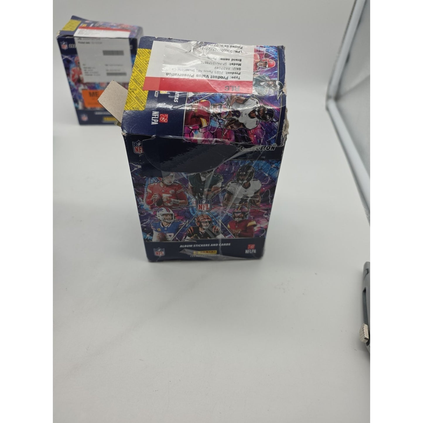 2025 Panini NFL Sticker & Card Collection Football Sealed 50 Pack Box