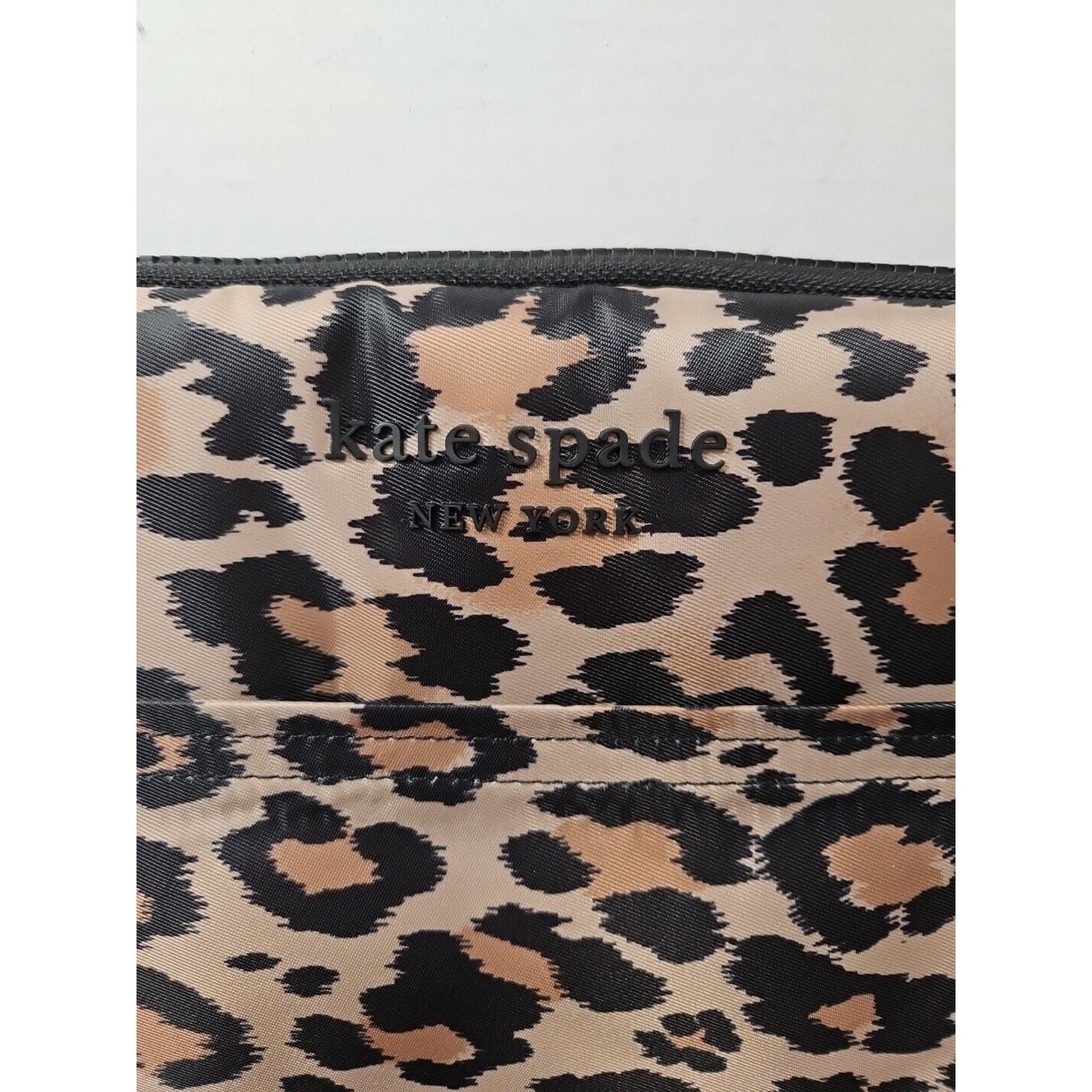 Kate Spade New York - Puffer Sleeve for up to 16" Laptop - Leopard Print