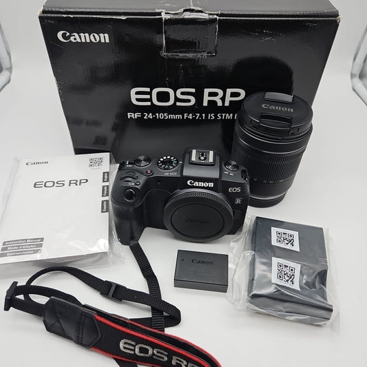 Canon EOS RP RF 24-105mm F4-7.1 Is STM Mirrorless Camera Kit SN 2042