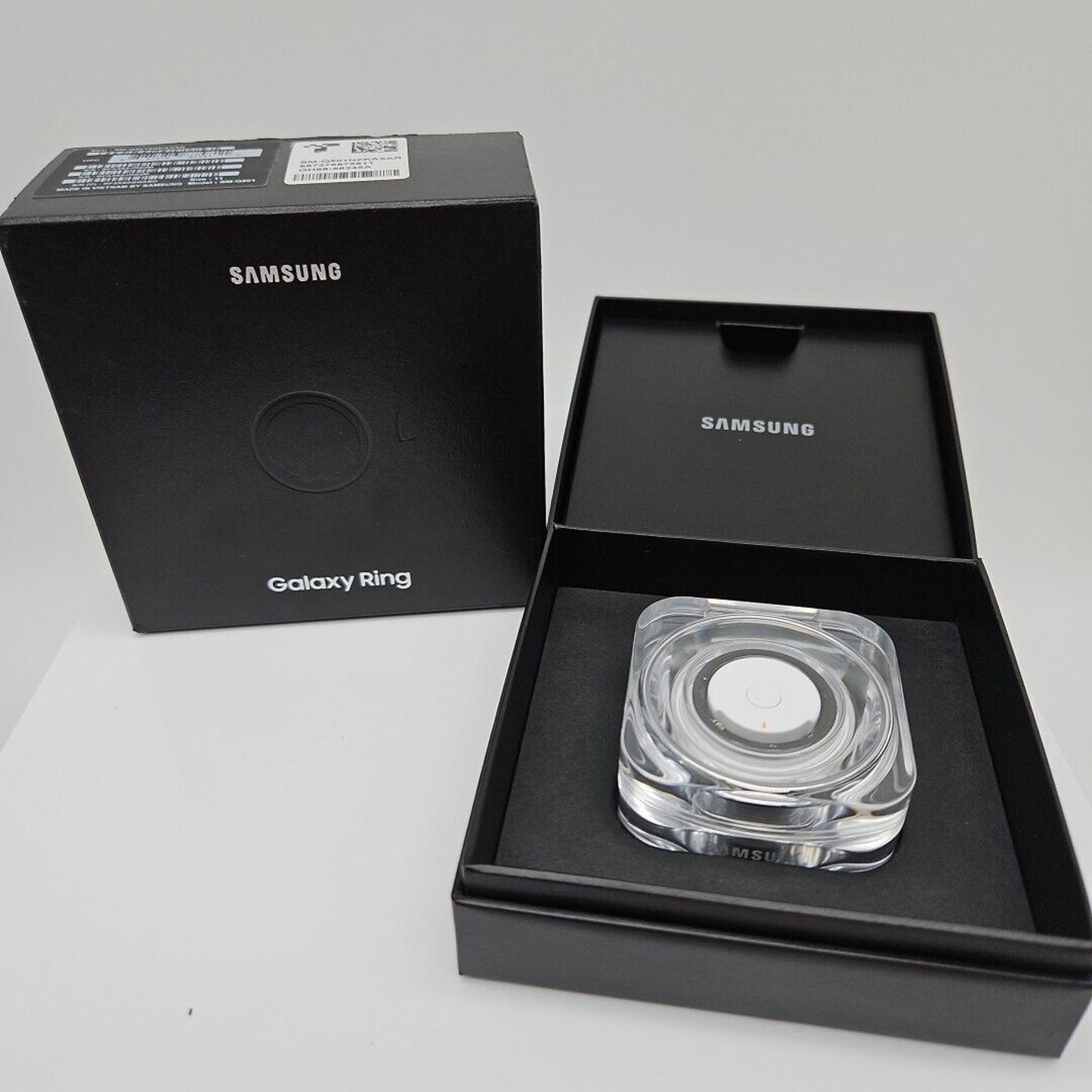 Samsung Galaxy Ring Titanium Black SM-Q501 Smart Ring Bluetooth Size 11