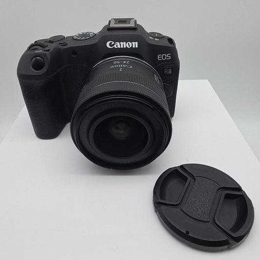 Canon EOS R8 24.2 MP Mirrorless Camera Kit with RF 24-50mm f/4.5-6.3 IS SN1280