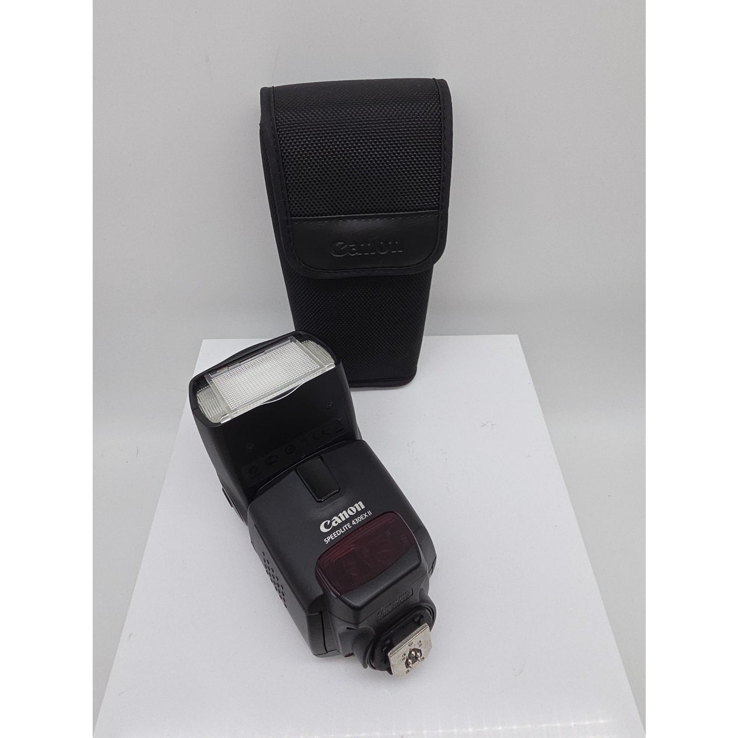 Canon Speedlite 430EX II Shoe Mount Flash for EOS DSLR Camera w/ Case Pouch