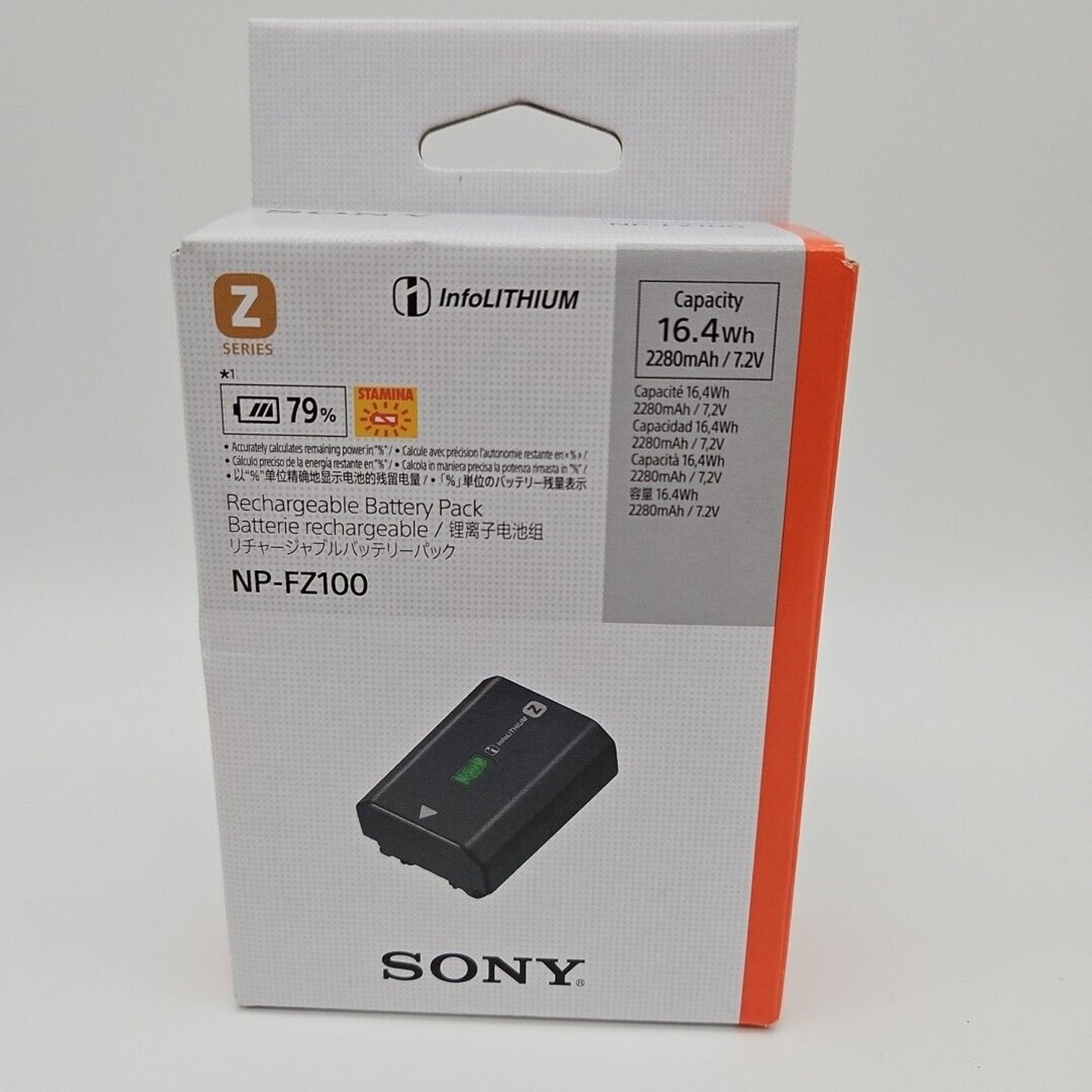 Genuine Sony - NP-FZ100 Rechargeable Lithium-ion Replacement Battery