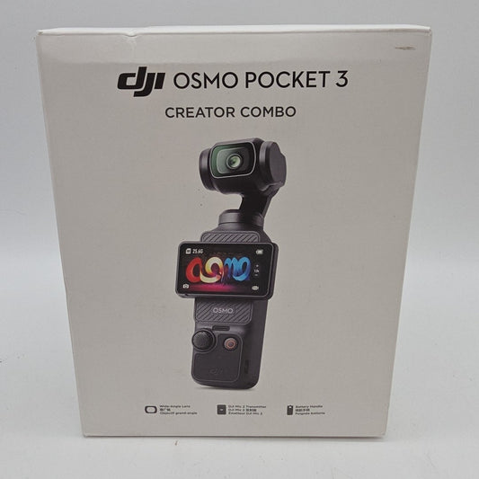 DJI Osmo Pocket 3 Creator Combo Action Camera Kit COMPLETE