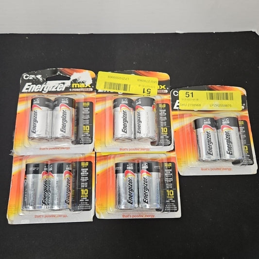 Energizer Max C Batteries Premium Alkaline C Cell Batteries (2 Battery Count)