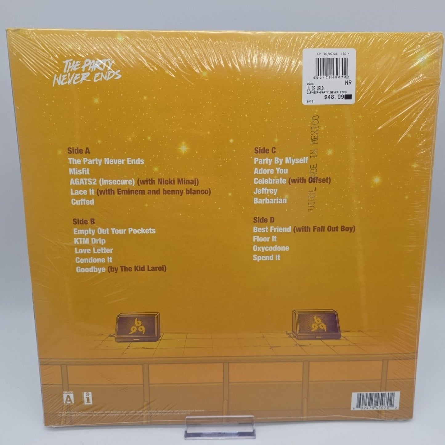 Juice Wrld - The Party Never Ends (Limited Edition, Coal Vinyl) (2 LP)