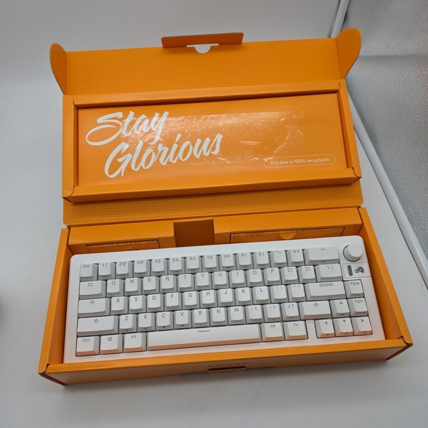 Glorious GMMK 3 65% Wired Mechanical Gaming Keyboard w/ Hot-Swappable Switches