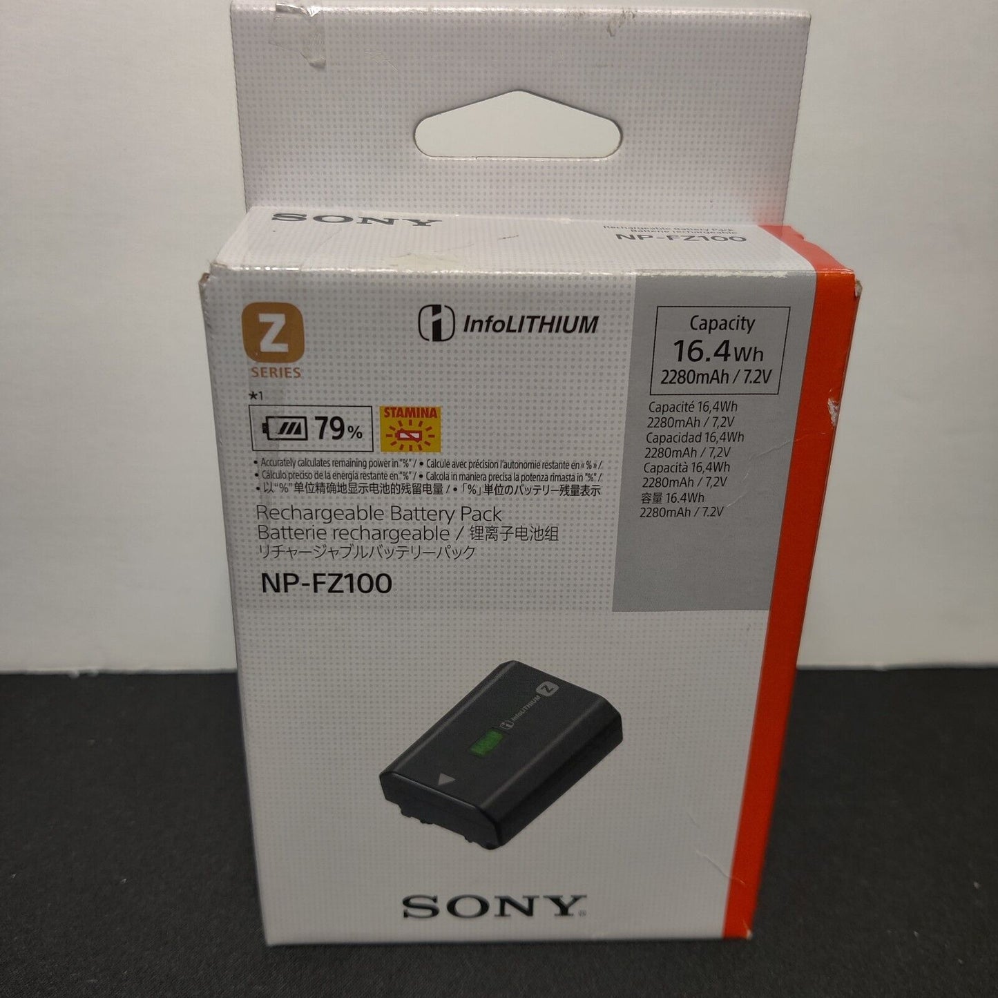 Genuine Sony - NP-FZ100 Rechargeable Lithium-ion Replacement Battery