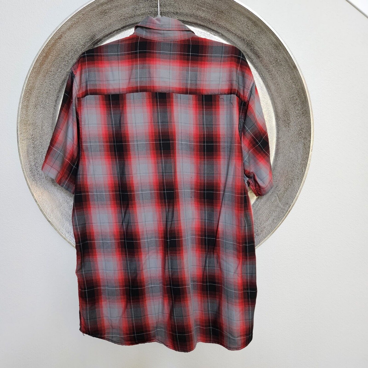 Dixxon Flannel Company The Anderson Short Sleeve Party Shirt Size Large