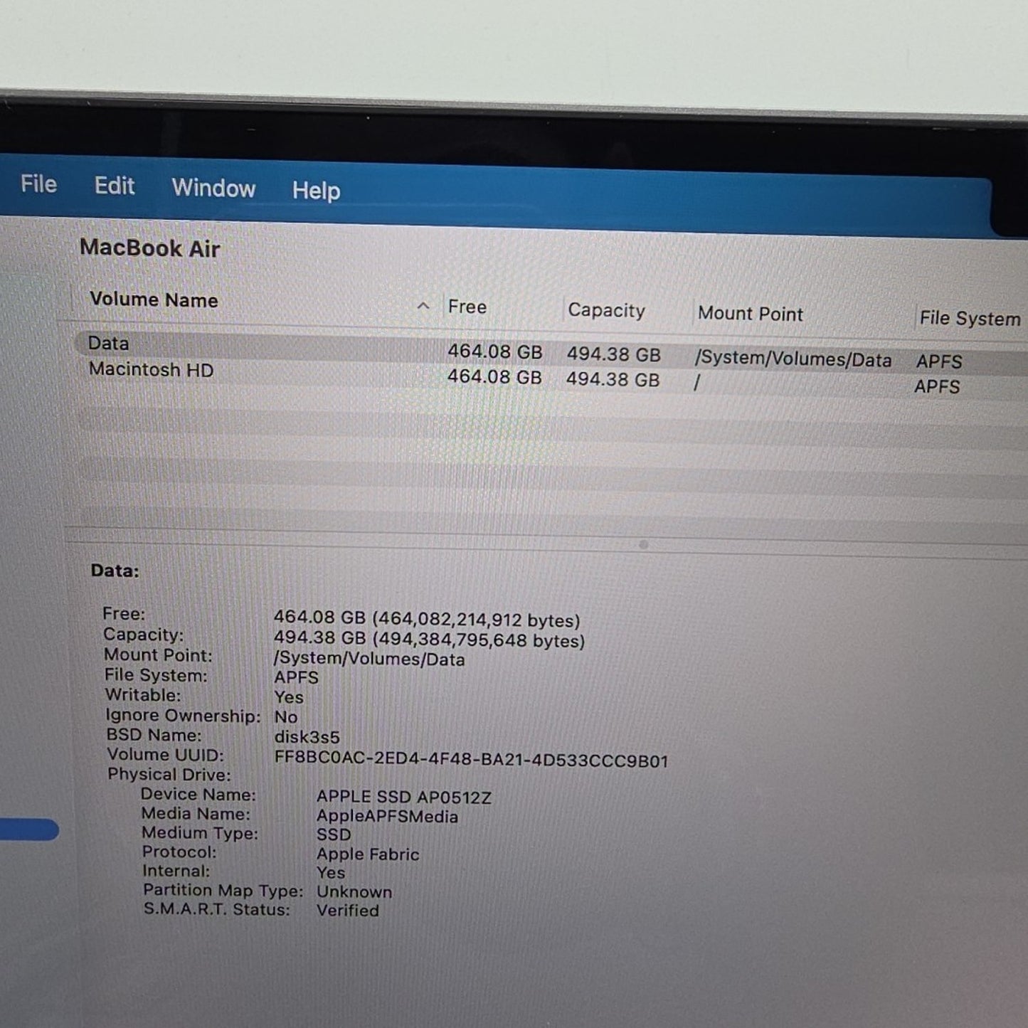 2023 Apple MacBook Air 15" M3 10 Core 16GB RAM 512GB SSD A3114 MXD13LL/A L203