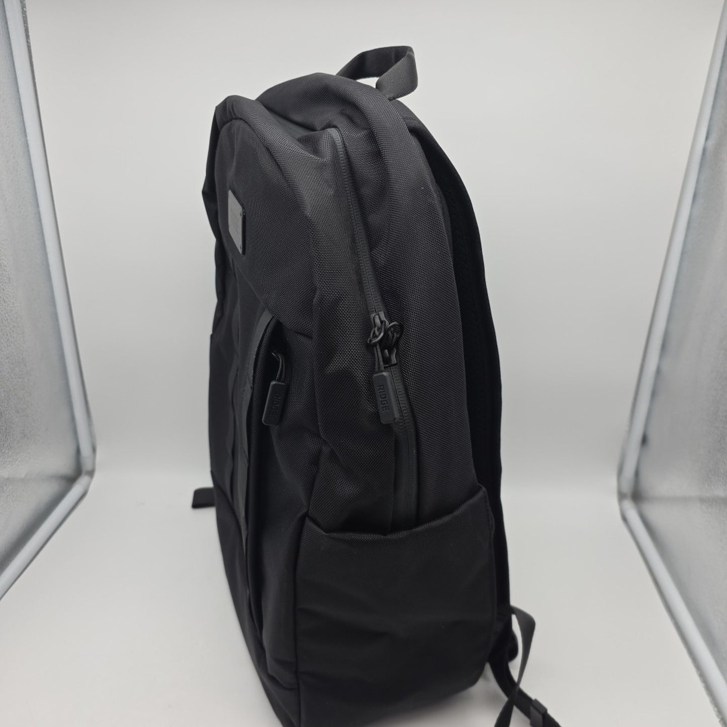 The Ridge Commuter Backpack Black Waterproof RFID Laptop Sleeve Unisex