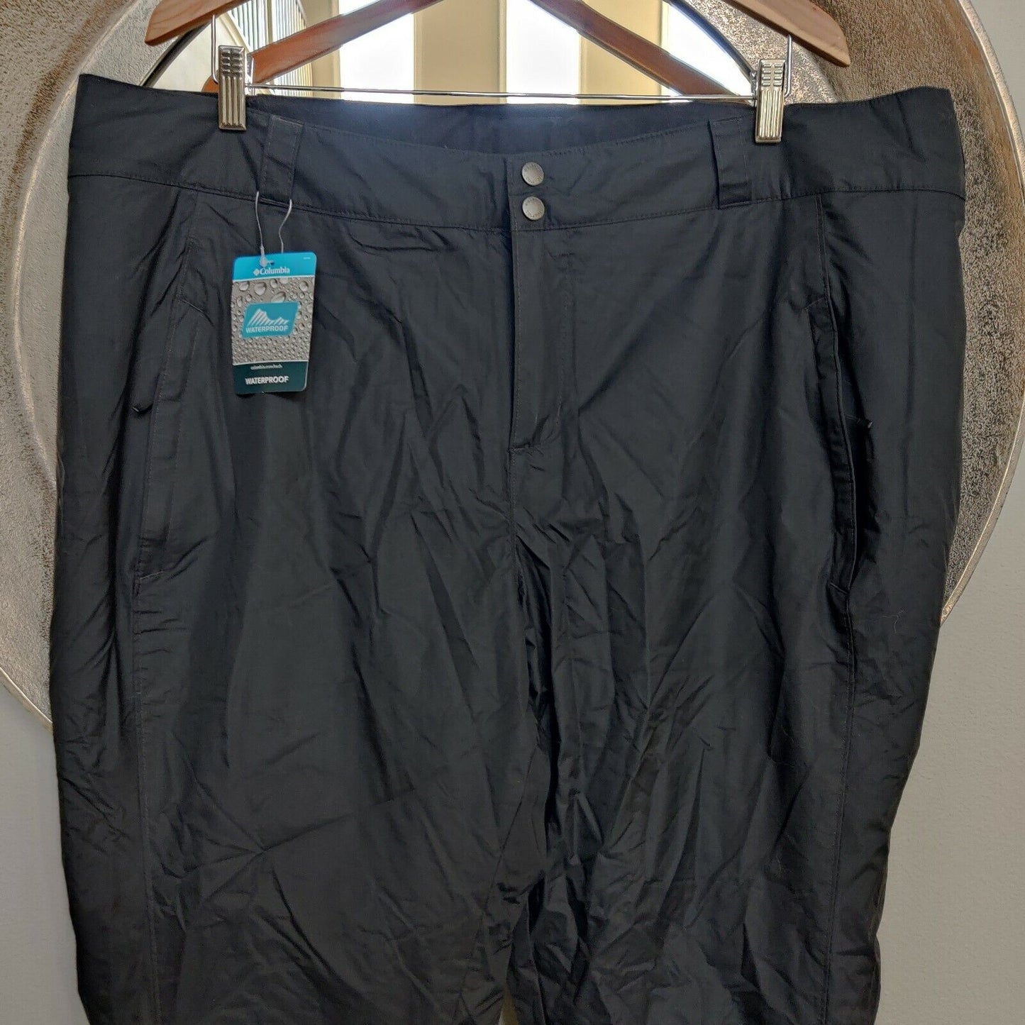 Columbia Women's Size 2X Snow Pants Black Modern Mountain 2.0