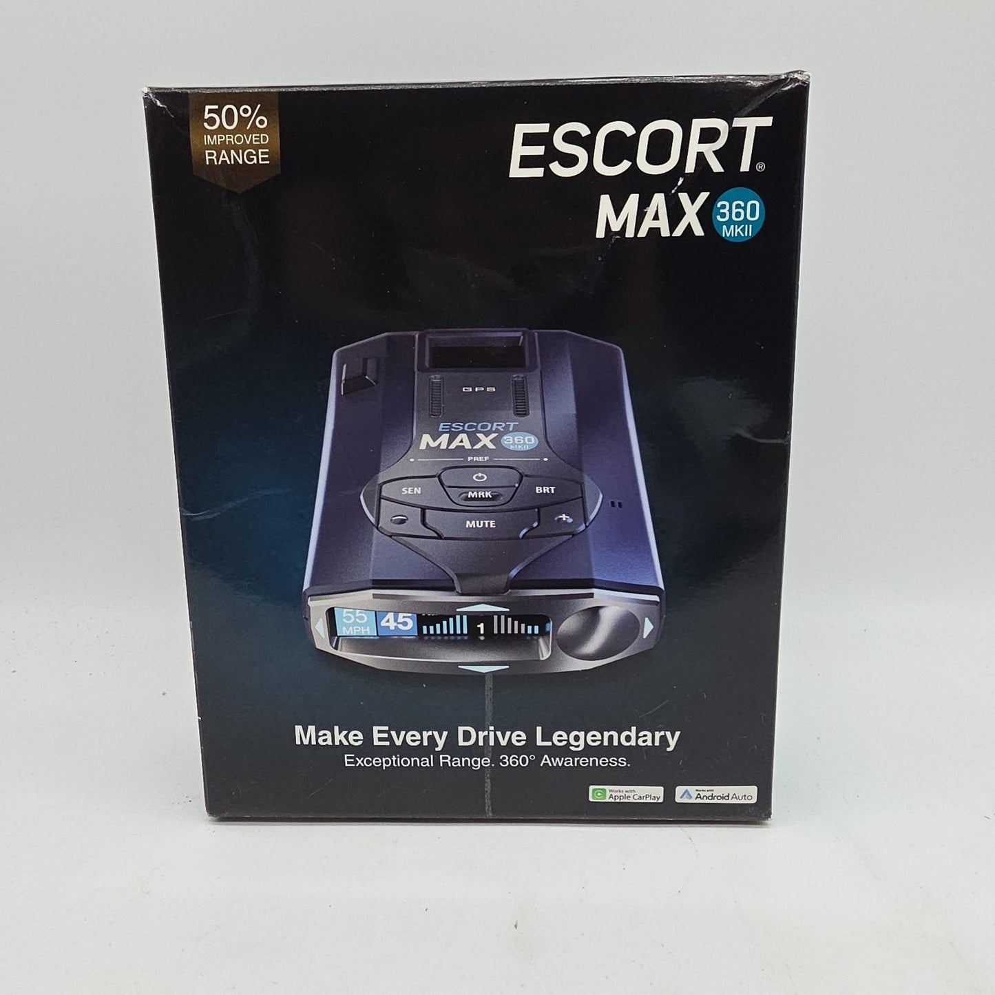 Escort MAX 360 MKII Radar and Laser Detector - Black