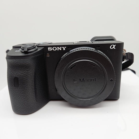 Sony Alpha a6600 24.2MP Mirrorless Camera - Black (Body Only) 709 Shutter Count