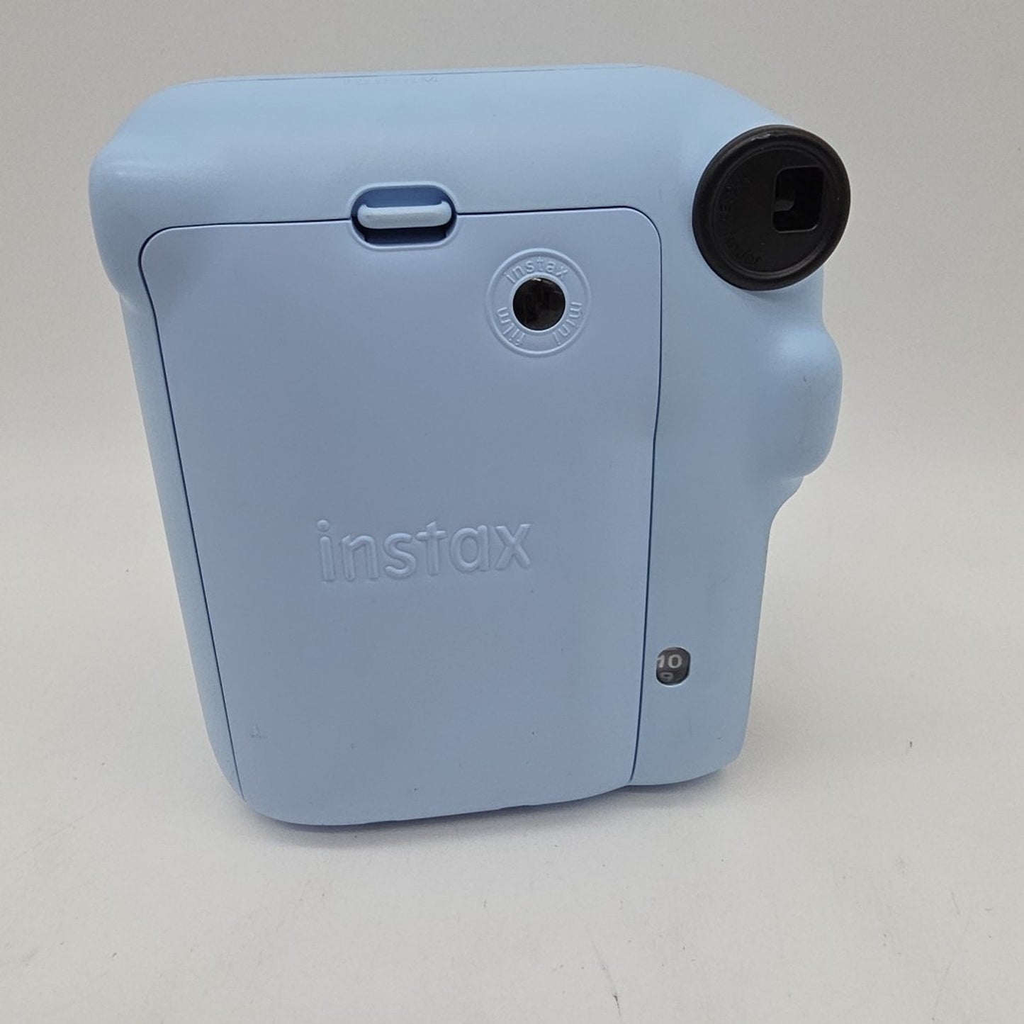 Fujifilm Instax Mini 12 Instant Camera - Pastel Blue MISSING BATTERY DOOR