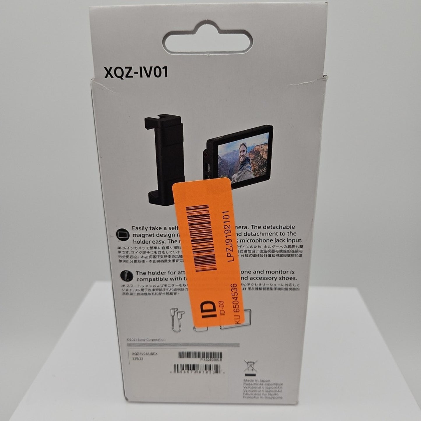 Sony - Vlog Monitor - Black