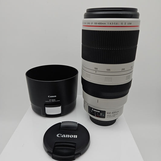 Canon EF 100-400mm f/4.5-5.6L IS II USM Lens - White