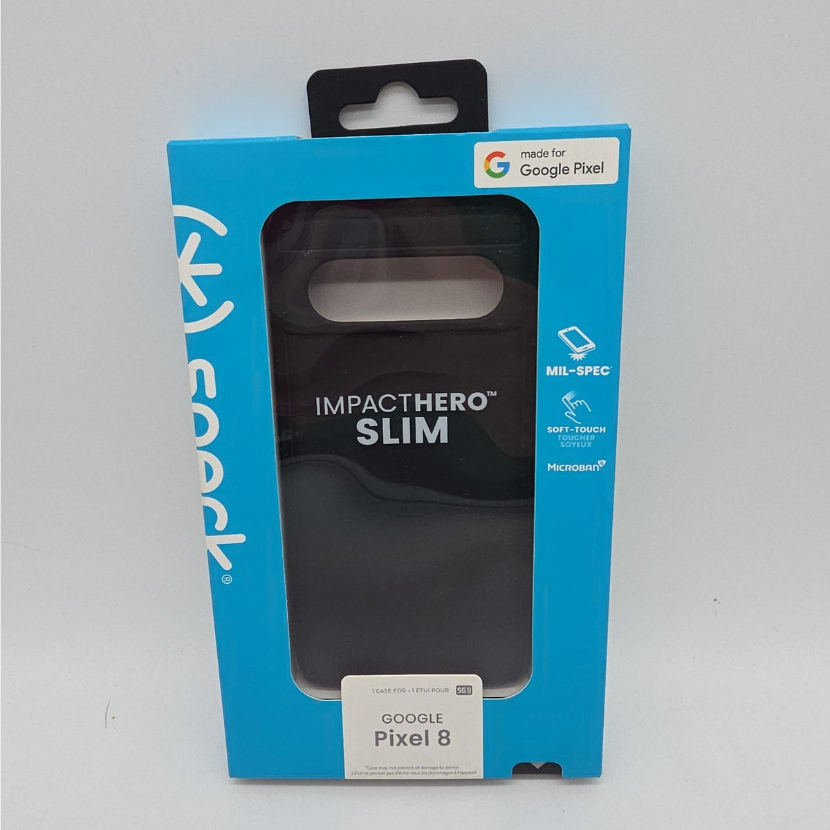 Speck ImpactHero Slim Case Google Pixel 8 - Black OPEN BOX