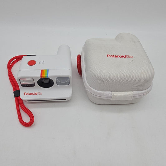 Polaroid Go Generation 2 Instant Film Camera (White) with Case