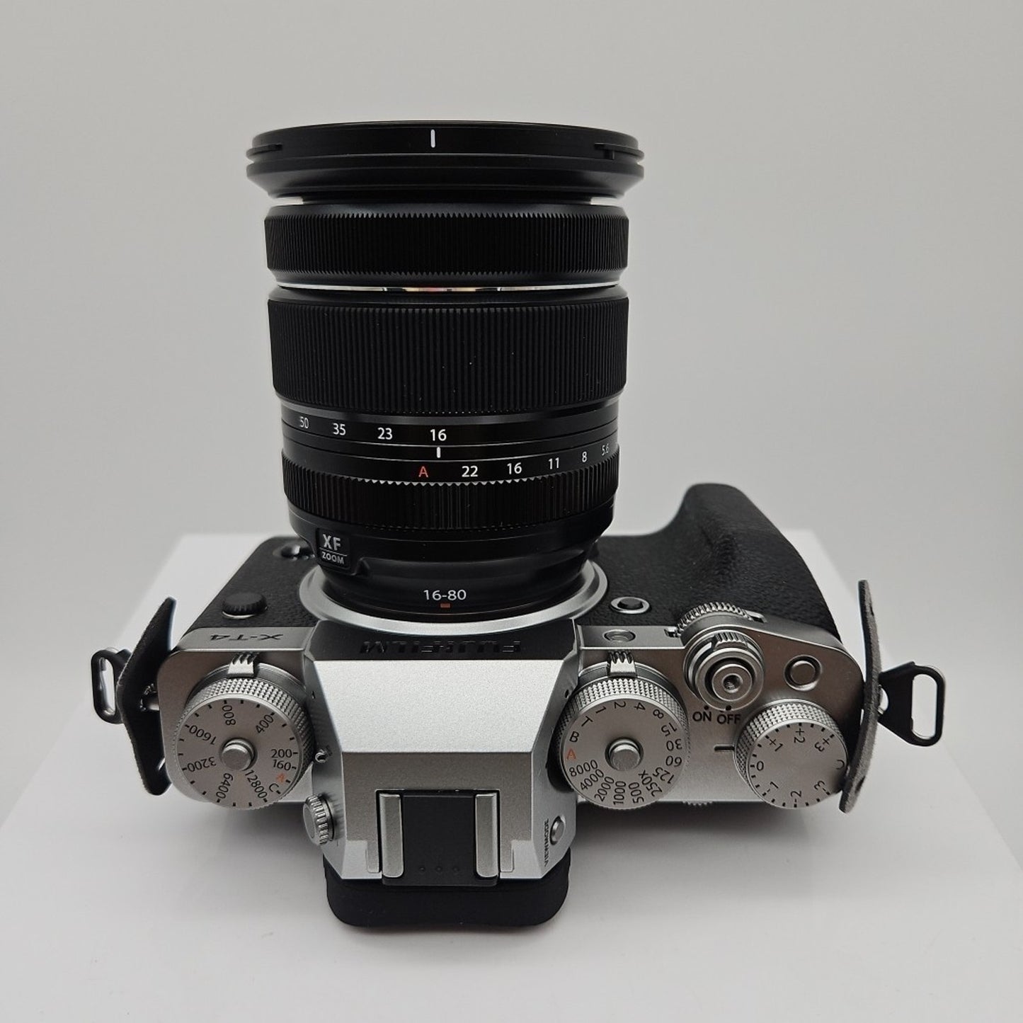 Fujifilm X-T4 26.1 MP Mirrorless Camera - Silver (XF 16-80mm f/4 R OIS WR)
