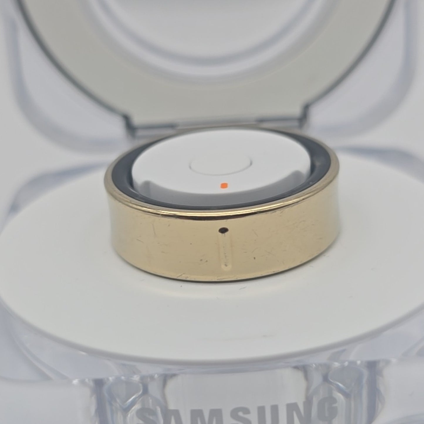 Samsung Galaxy Ring - Titanium Gold SM-Q500 AI Smart Ring Size 10