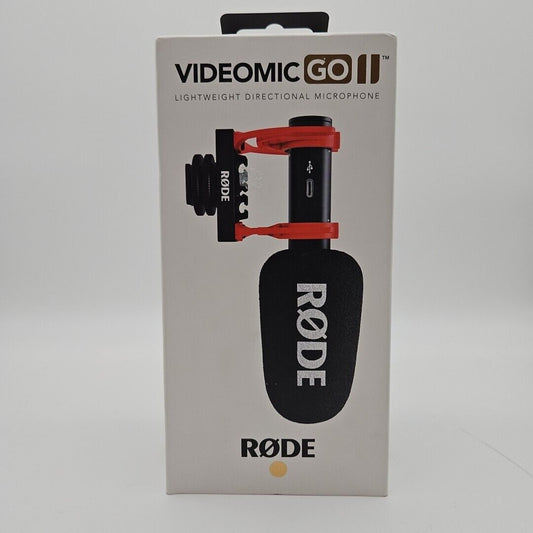 RODE VideoMic GO II On-Camera Microphone