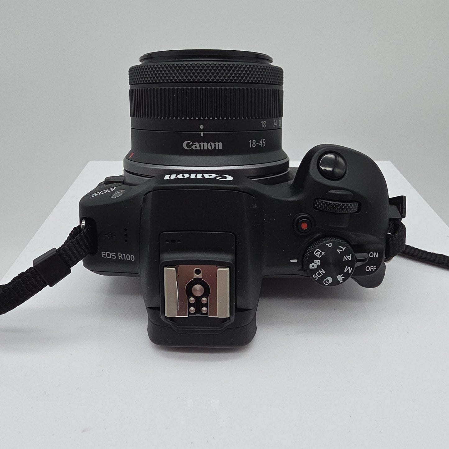 Canon EOS R100 24.1MP Mirrorless Camera w/ RF-S 18-45mm f/4.5-6.3 IS STM Lens
