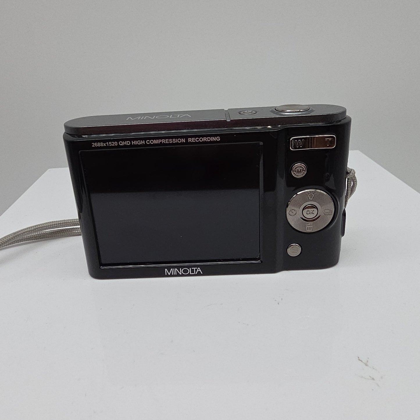 Minolta MND20 44MP Digital Camera 2.7K Ultra HD Video 16X Zoom Tested Working