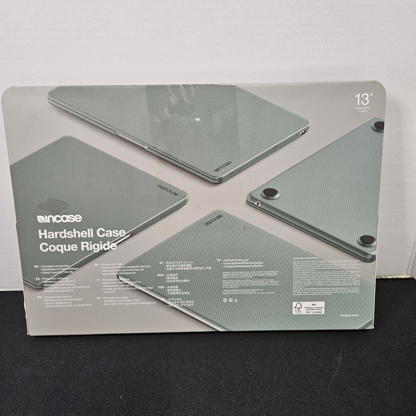 Incase - Hardshell Dot Case for MacBook Pro M2 13.6" 2022 - Alpine Green