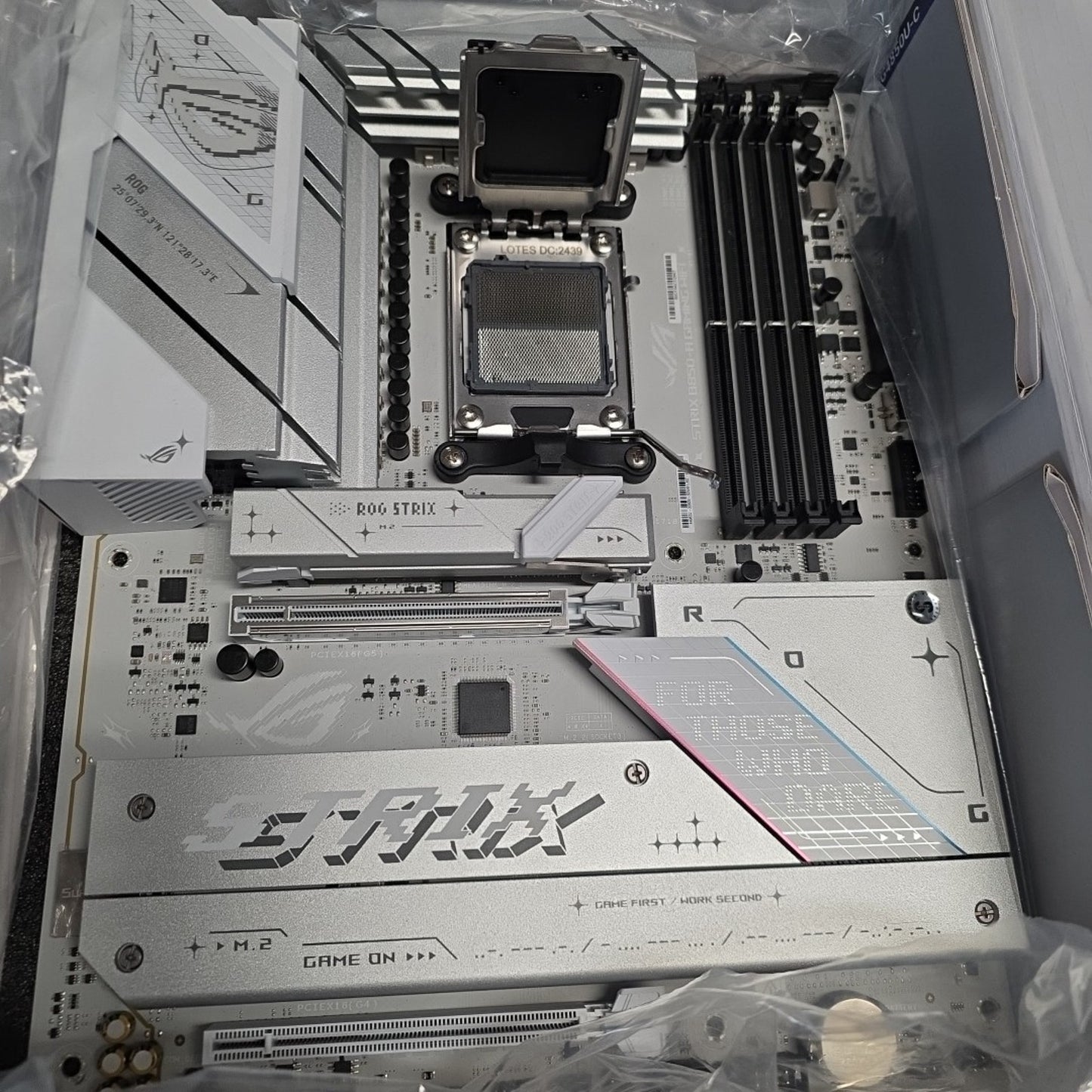 *PARTS/REPAIR* ASUS ROG STRIX B850-A Gaming WiFi AMD AM5 B850 ATX MOTHERBOARD