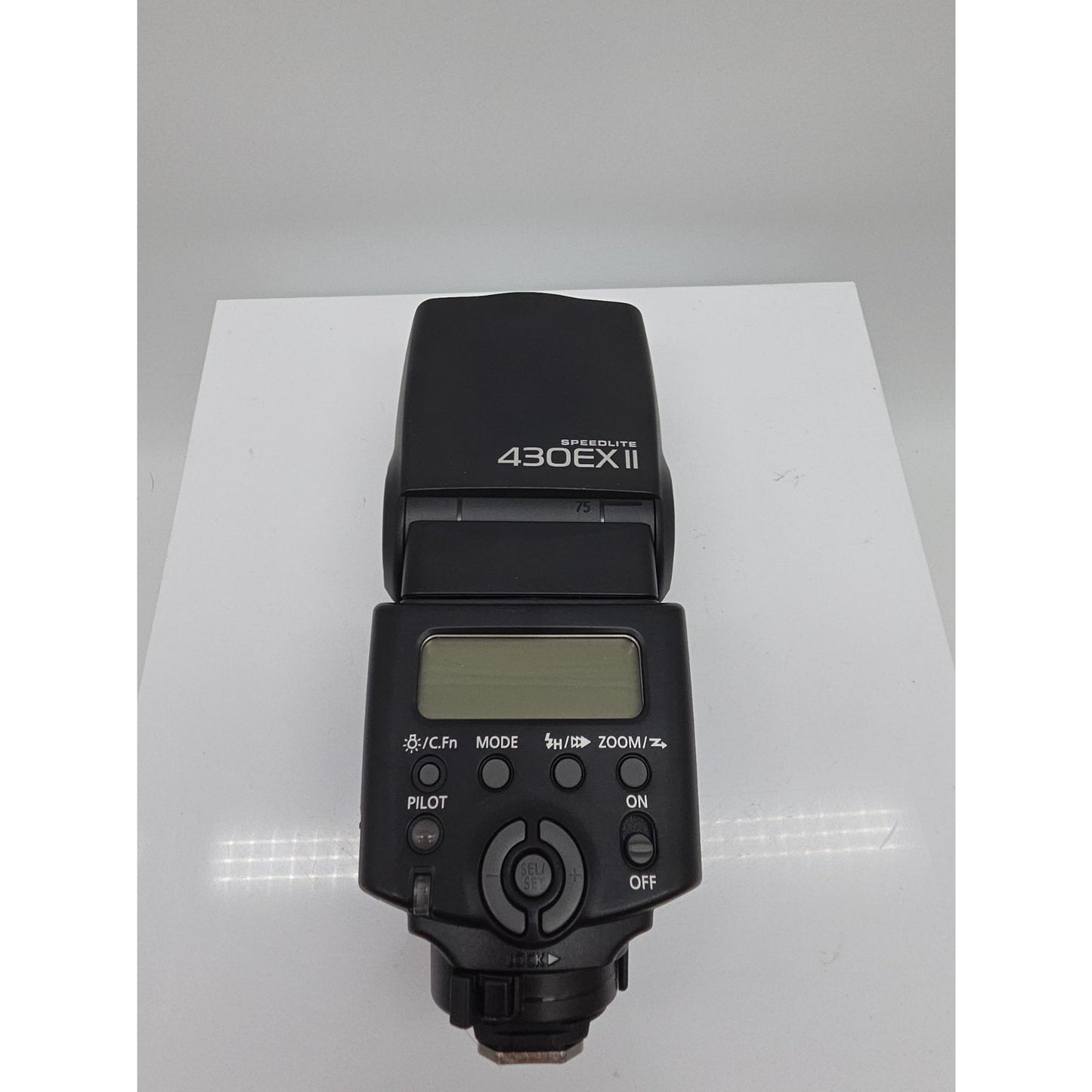 Canon Speedlite 430EX II Shoe Mount Flash for EOS DSLR Camera w/ Case Pouch