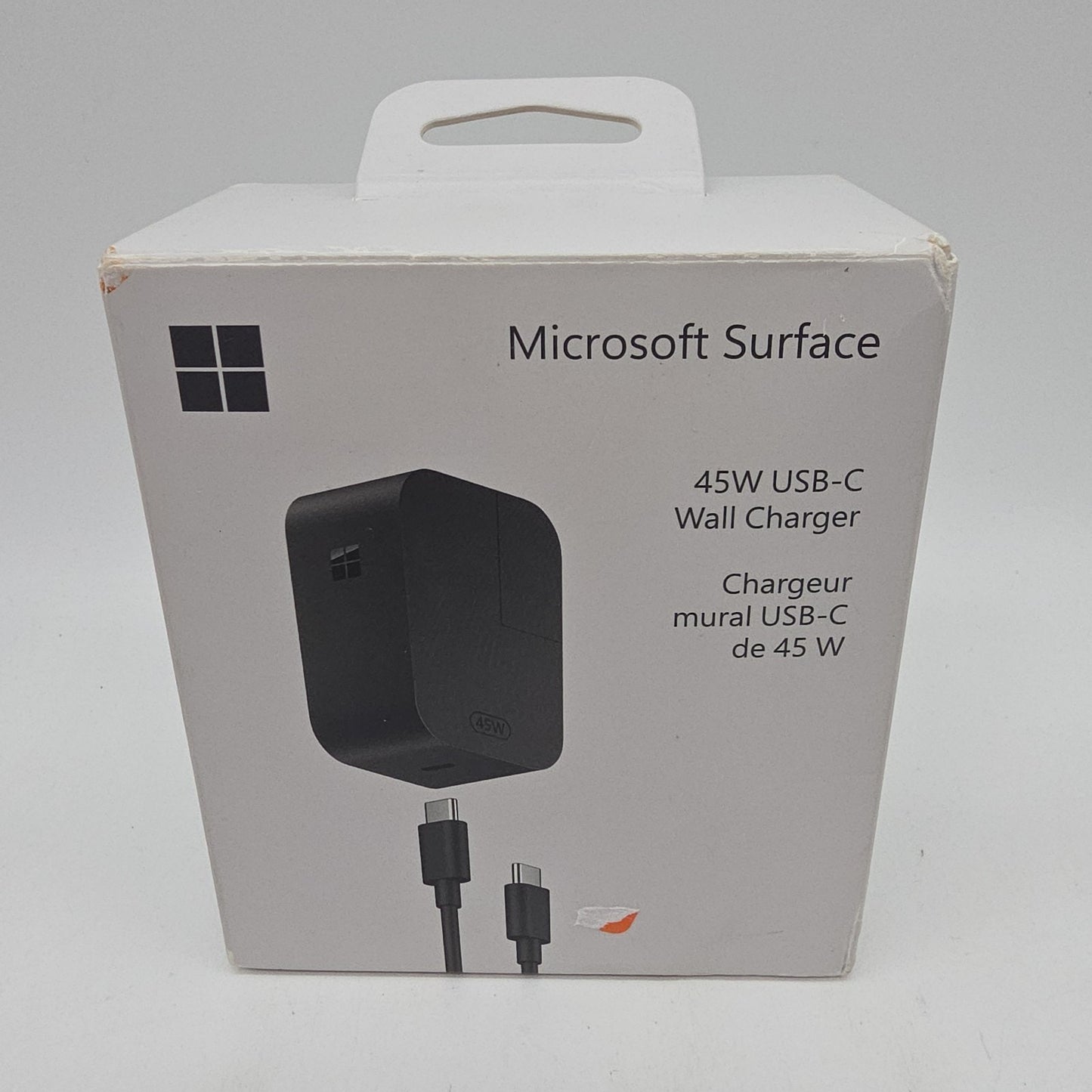 Microsoft - Surface 45W USB-C Wall Charger - Black