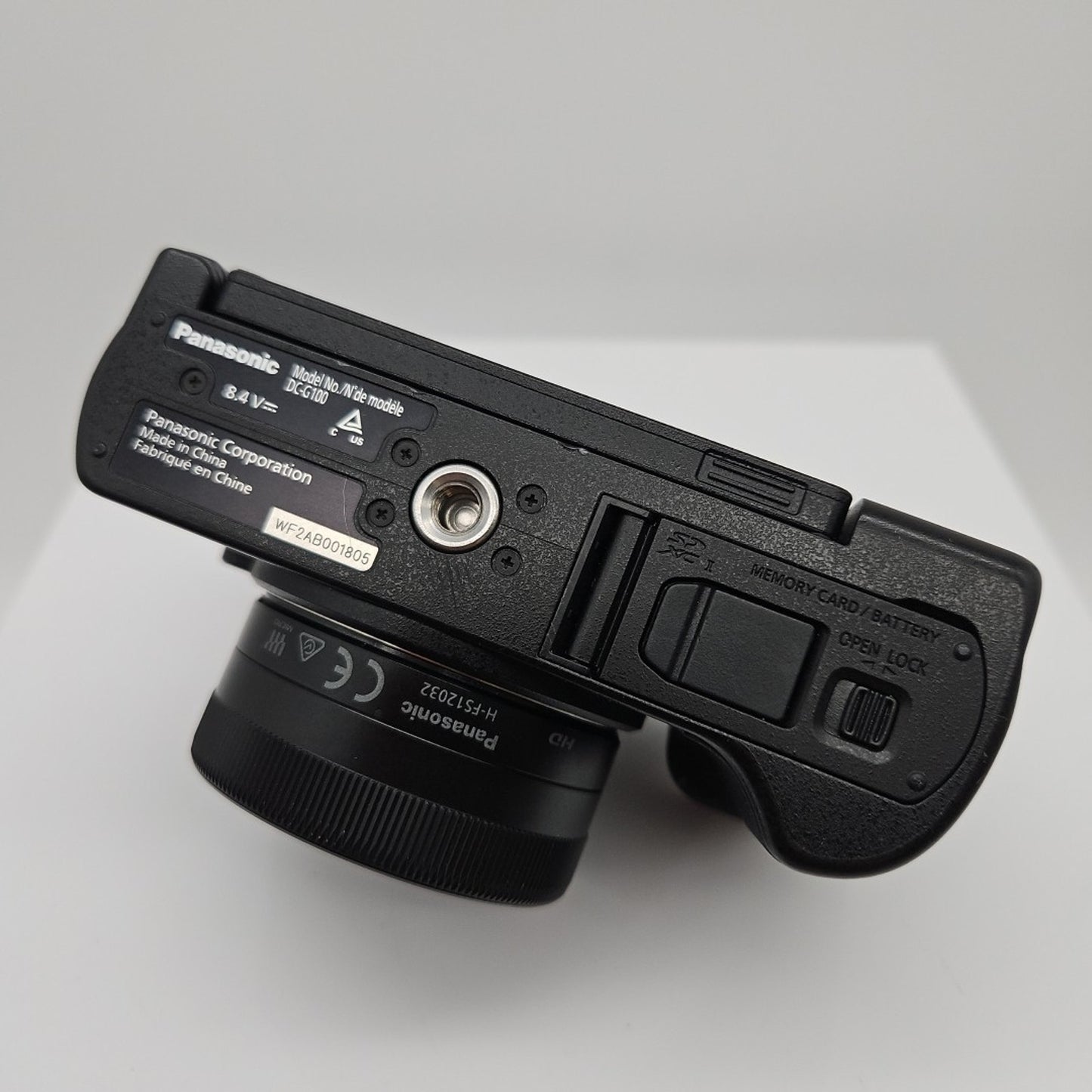 Panasonic Lumix DC G100 Mirrorless Camera with 12-32mm Lens SN1805